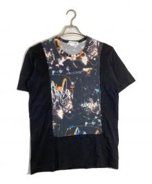 COMME des GARCONS SHIRT（コムデギャルソンシャツ）の古着「Futura 2000 フューチュラ 再構築 Tシャツ」｜ブラック