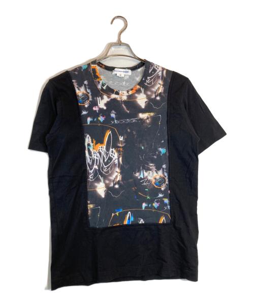 COMME des GARCONS SHIRT（コムデギャルソンシャツ）COMME des GARCONS SHIRT (コムデギャルソンシャツ) Futura 2000 フューチュラ 再構築 Tシャツ ブラック サイズ:Xの古着・服飾アイテム