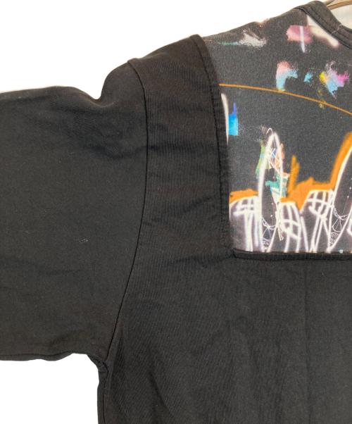 COMME des GARCONS SHIRT（コムデギャルソンシャツ）COMME des GARCONS SHIRT (コムデギャルソンシャツ) Futura 2000 フューチュラ 再構築 Tシャツ ブラック サイズ:Xの古着・服飾アイテム