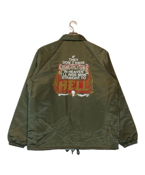 Subculture（サブカルチャー）Subculture (サブカルチャー) COACHES JACKETS オリーブ サイズ:2 未使用品の古着・服飾アイテム