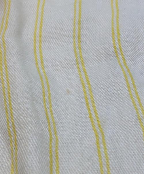 HERMES（エルメス）HERMES (エルメス) リネンハーフパンツ イエロー サイズ:SIZE50の古着・服飾アイテム