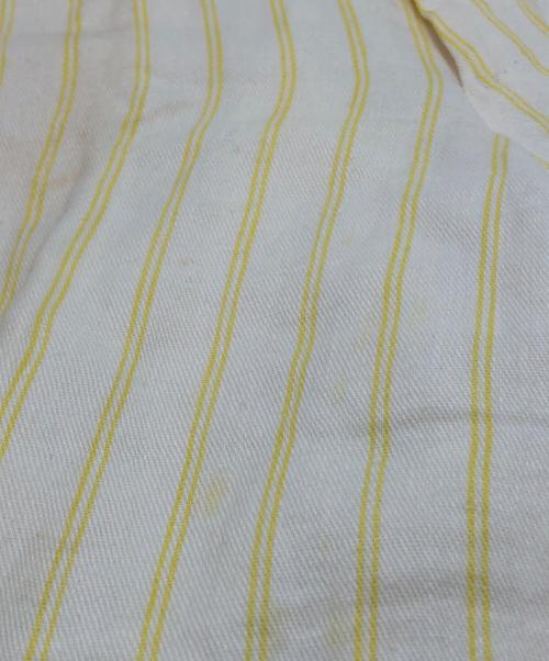 HERMES（エルメス）HERMES (エルメス) リネンハーフパンツ イエロー サイズ:SIZE50の古着・服飾アイテム