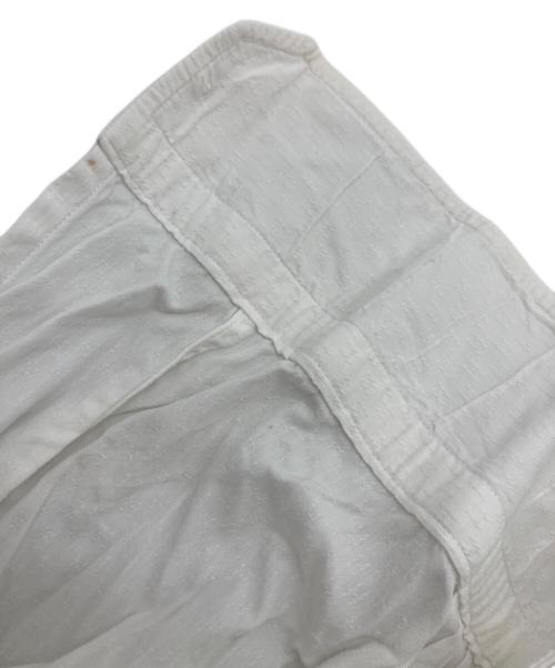 HERMES（エルメス）HERMES (エルメス) H刺繍コットンドレスシャツ ホワイト サイズ:17/43の古着・服飾アイテム