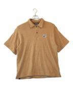 Hysteric Glamourヒステリックグラマー）の古着「SUPER HYSワッペン シャツ」｜ベージュ