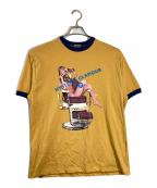 Hysteric Glamourヒステリックグラマー）の古着「HYSTERIC HAIR CUT Tシャツ」｜イエロー