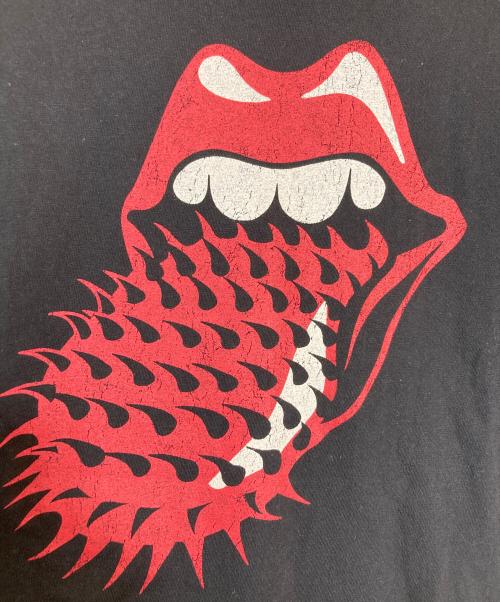 THE HYSTERIC XXX（ジィ ヒステリックトリプルエックス）THE HYSTERIC XXX (ジィ ヒステリックトリプルエックス) THE ROLLING STONES/VOODOO SPIKED TONGUE Tシャツ ブラック サイズ:XLの古着・服飾アイテム