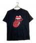 THE HYSTERIC XXX（ジィ ヒステリックトリプルエックス）の古着「THE ROLLING STONES/VOODOO SPIKED TONGUE Tシャツ」｜ブラック