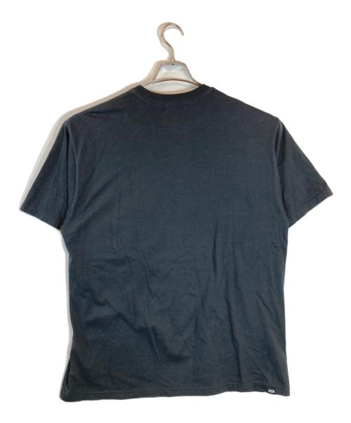 Hysteric Glamour（ヒステリックグラマー）Hysteric Glamour (ヒステリックグラマー) THE ROLLING STONES CIRCLE HEAD&BLUE TONGUE Tシャツ ブラック サイズ:XLの古着・服飾アイテム