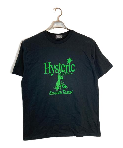 Hysteric Glamour（ヒステリックグラマー）Hysteric Glamour (ヒステリックグラマー) THIRSTY GIRL Tシャツ ブラック サイズ:XLの古着・服飾アイテム