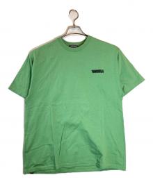 Hysteric Glamour（ヒステリックグラマー）の古着「VAMPIRELLA/BLOOD OF HYSTERIC  Tシャツ」｜グリーン