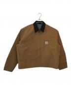 CarHartt×Invincibleカーハート×インヴィンシブル）の古着「リバーシブルデトロイトジャケット」｜ブラウン