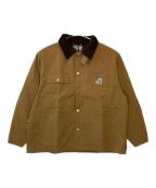 CarHartt×Invincibleカーハート×インヴィンシブル）の古着「INVINCIBLE 15 Chore Coat」｜ブラウン