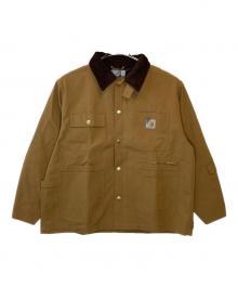 CarHartt×Invincible（カーハート×インヴィンシブル）の古着「INVINCIBLE 15 Chore Coat」｜ブラウン
