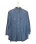 WEEKEND（ウィークエンド）の古着「オーバーサイズ シャンブレー シャツ」｜ブルー