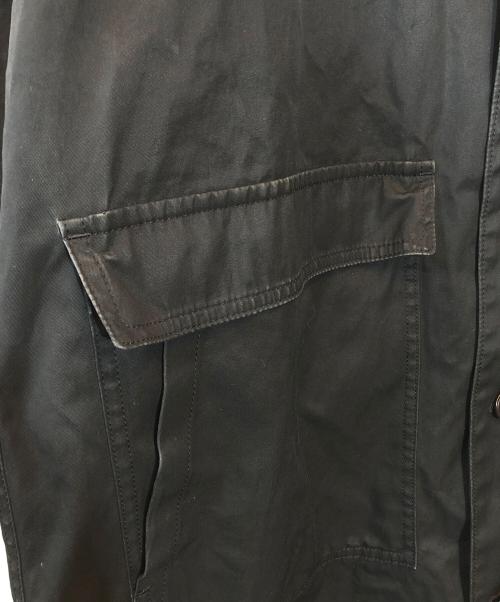 Y's（ワイズ）Y's (ワイズ) モッズコート ブラック サイズ:２の古着・服飾アイテム