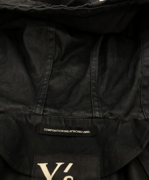 Y's（ワイズ）Y's (ワイズ) モッズコート ブラック サイズ:２の古着・服飾アイテム