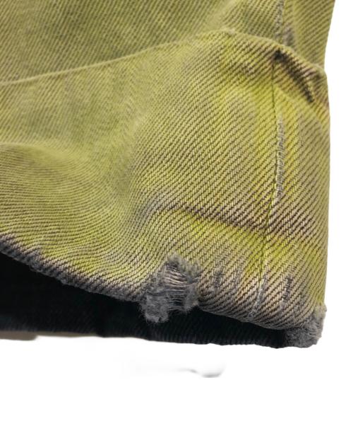 J.W.ANDERSON（ジェイダブリューアンダーソン）J.W.ANDERSON (ジェイダブリューアンダーソン) PLEAT FRONT BAGGY TROUSER ブラック サイズ:UK34の古着・服飾アイテム