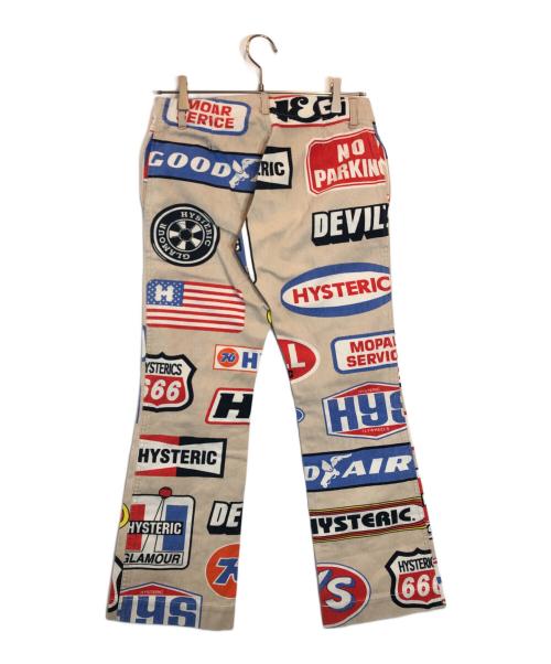 Hysteric Glamour（ヒステリックグラマー）Hysteric Glamour (ヒステリックグラマー) 総柄パンツ ベージュ サイズ:FREEの古着・服飾アイテム