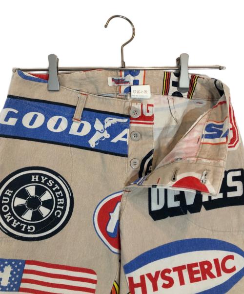 Hysteric Glamour（ヒステリックグラマー）Hysteric Glamour (ヒステリックグラマー) 総柄パンツ ベージュ サイズ:FREEの古着・服飾アイテム