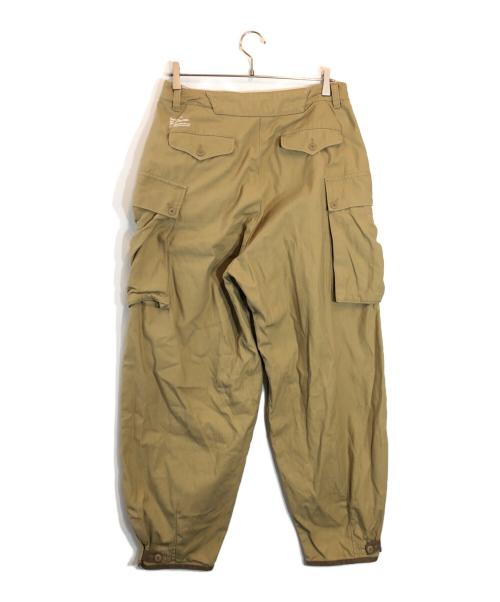 FreshService（フレッシュサービス）FreshService (フレッシュサービス) BACK SATEEN MOUNTAIN CARGO PANTS ベージュ サイズ:Mの古着・服飾アイテム