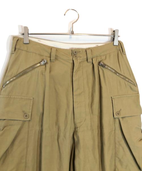 FreshService（フレッシュサービス）FreshService (フレッシュサービス) BACK SATEEN MOUNTAIN CARGO PANTS ベージュ サイズ:Mの古着・服飾アイテム