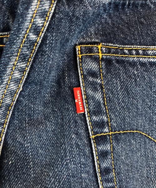 Hysteric Glamour（ヒステリックグラマー）Hysteric Glamour (ヒステリックグラマー) 和紙デニム バギー ストレート デニム パンツ ブルー サイズ:32の古着・服飾アイテム