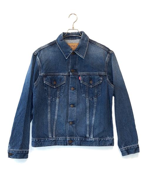 Hysteric Glamour（ヒステリックグラマー）Hysteric Glamour (ヒステリックグラマー) 和紙デニムジャケット ブルー サイズ:XLの古着・服飾アイテム