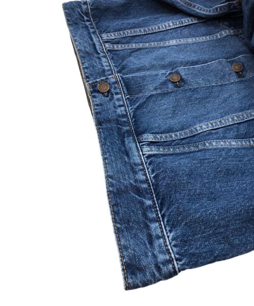 Hysteric Glamour（ヒステリックグラマー）Hysteric Glamour (ヒステリックグラマー) 和紙デニムジャケット ブルー サイズ:XLの古着・服飾アイテム