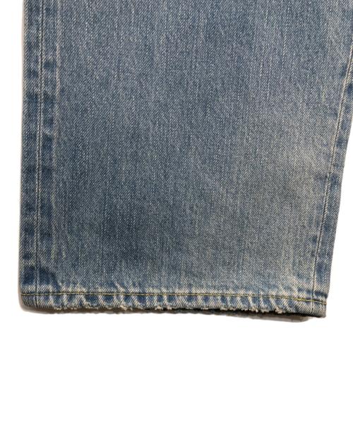 Hysteric Glamour（ヒステリックグラマー）Hysteric Glamour (ヒステリックグラマー) HYSTERIC WEEKENDパッチ 60’S XXストレートパンツ スカイブルー サイズ:W32L32の古着・服飾アイテム