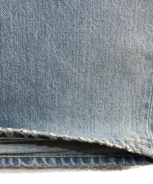 Hysteric Glamour（ヒステリックグラマー）Hysteric Glamour (ヒステリックグラマー) HYSTERIC WEEKENDパッチ 60’S XXストレートパンツ スカイブルー サイズ:W32L32の古着・服飾アイテム