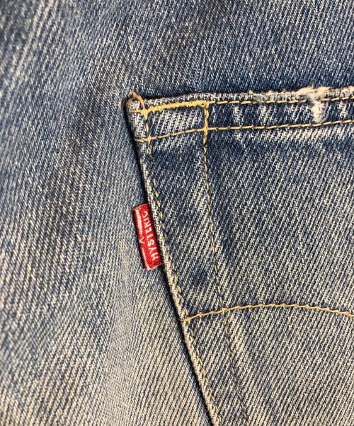 Hysteric Glamour（ヒステリックグラマー）Hysteric Glamour (ヒステリックグラマー) CSR加工 60’S XXストレートデニムパンツ スカイブルー サイズ:32の古着・服飾アイテム