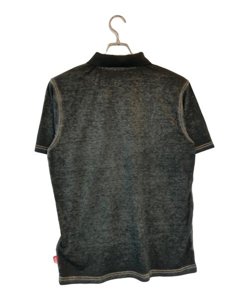 DIESEL（ディーゼル）DIESEL (ディーゼル) ポロシャツ ブラック サイズ:Mの古着・服飾アイテム