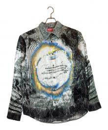 DIESEL（ディーゼル）の古着「S-Gacy Shirts」｜グレー