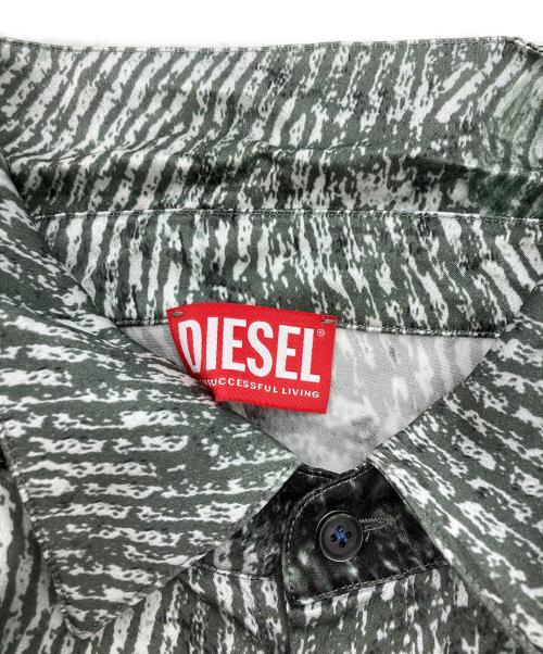 DIESEL（ディーゼル）DIESEL (ディーゼル) S-Gacy Shirts グレー サイズ:48の古着・服飾アイテム