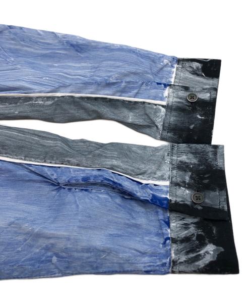 DIESEL（ディーゼル）DIESEL (ディーゼル) CREED-BLOCK 長袖シャツ グレー サイズ:48の古着・服飾アイテム