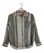 DIESELディーゼル）の古着「S-WINE長袖シャツ」｜グレー