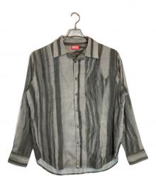 DIESEL（ディーゼル）の古着「S-WINE長袖シャツ」｜グレー
