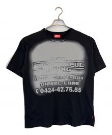 DIESEL（ディーゼル）の古着「T-BOXT-R15 半袖カットソー」｜ブラック