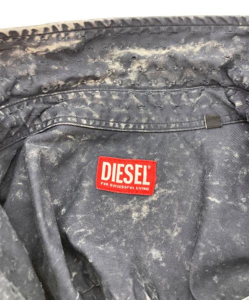 DIESEL（ディーゼル）DIESEL (ディーゼル) S-LAZER short sleeve shirt ブラック サイズ:46の古着・服飾アイテム