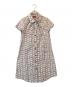 Vivienne Westwood RED LABEL（ヴィヴィアンウエストウッドレッドレーベル）の古着「オーブプリント シャツワンピース」｜アイボリー