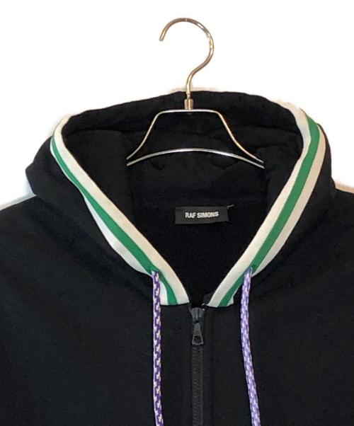 RAF SIMONS（ラフシモンズ）RAF SIMONS (ラフシモンズ) archive multi color foodie ブラック サイズ:XLの古着・服飾アイテム