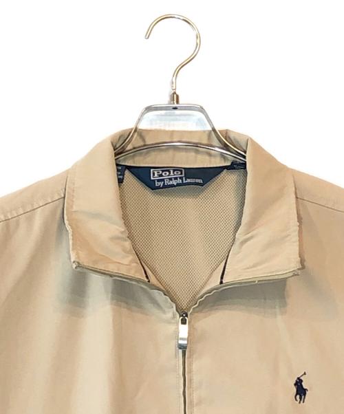 POLO RALPH LAUREN（ポロ・ラルフローレン）POLO RALPH LAUREN (ポロ・ラルフローレン) ハーフジッププルオーバー ベージュ サイズ:Mの古着・服飾アイテム