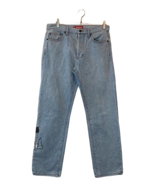 SUPREME（シュプリーム）SUPREME (シュプリーム) THRASHER (スラッシャー) Regular Jean スカイブルー サイズ:SIZE 81cm (W32)の古着・服飾アイテム