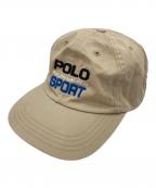 POLO SPORTポロスポーツ）の古着「キャップ」｜ベージュ
