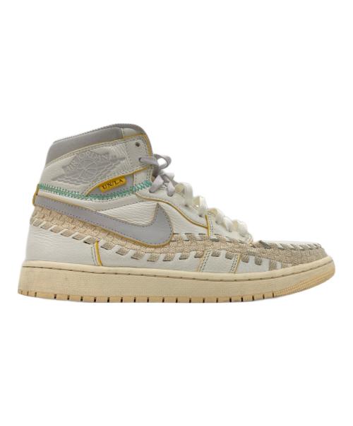 NIKE（ナイキ）NIKE (ナイキ) UNION (ユニオン) AIR JORDAN 1 HIGH UNION BEPHIES BEAUTY SUPPLY ホワイト サイズ:US9の古着・服飾アイテム