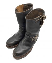 RED WING（レッドウィング）の古着「エンジニアブーツ」｜ブラック