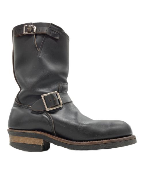 RED WING（レッドウィング）RED WING (レッドウィング) エンジニアブーツ ブラック サイズ:７Dの古着・服飾アイテム