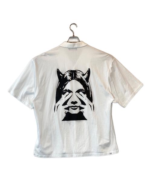 Hysteric Glamour（ヒステリックグラマー）Hysteric Glamour (ヒステリックグラマー) SEE NO EVIL シャツ ホワイト サイズ:XLの古着・服飾アイテム