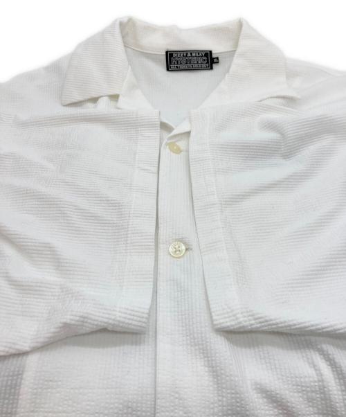 Hysteric Glamour（ヒステリックグラマー）Hysteric Glamour (ヒステリックグラマー) SEE NO EVIL シャツ ホワイト サイズ:XLの古着・服飾アイテム