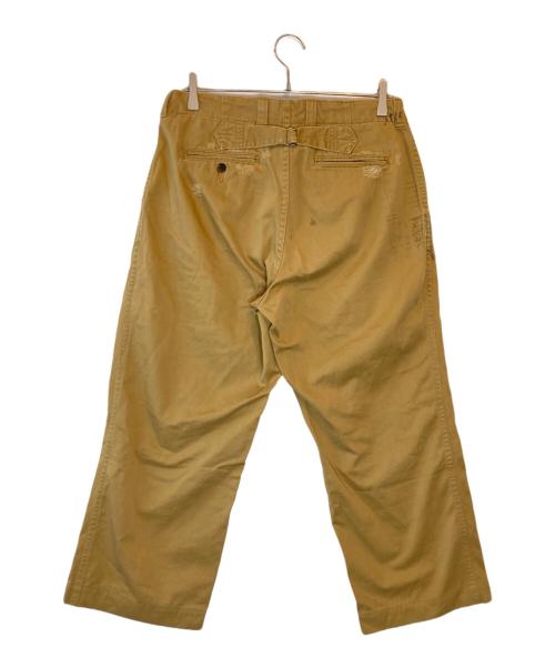 POLO RALPH LAUREN（ポロ・ラルフローレン）POLO RALPH LAUREN (ポロ・ラルフローレン) ダメージ加工 ヘリテージチノパンツ ベージュ サイズ:32/30の古着・服飾アイテム